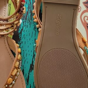 Zigi Soho Multicolor Beaded Sandals
